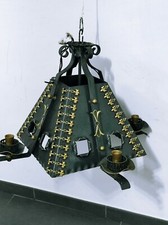 Lampadario rustico vintage in