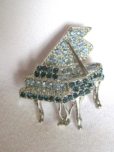 Silver tone blue - silver,