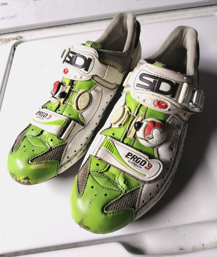 Scarpe sidi bianco verde - scarpe, ergo