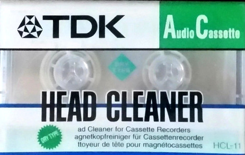 Tdk head cleaner cassetta - head,