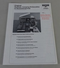 Opuscolo / Brochure VW Bus T2
