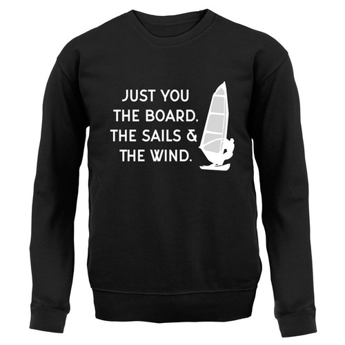 Just you the sails - you,, wind