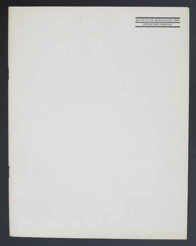 Amplificatore integrato