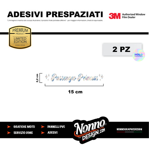 Adesivi preispaziati passenger - preispaziati,