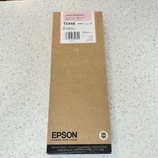 Epson Genuine 220ml Ink T5446 Light Magenta Stylus 4000/9600 EX 2010 FREE SHIP