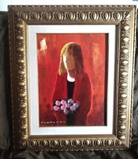 ELIANO FANTUZZI OLIO SU TELA