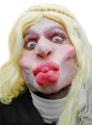 Big lips maschera costume - big,