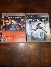 The orange box and portal - the,