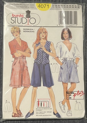 Bermuda burda plus - plus, modello
