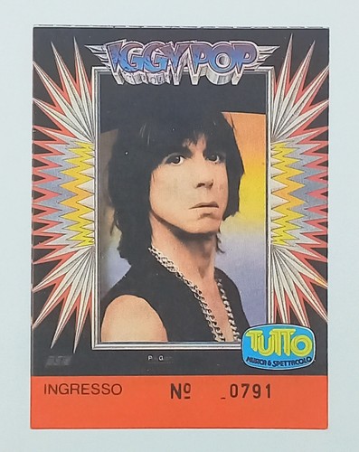 Biglietto concerto iggy pop - concerto,
