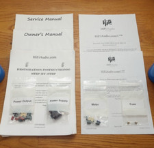 Amplificatore McIntosh MC2205 ricostruzione restauro recap service kit riparazione riparazione