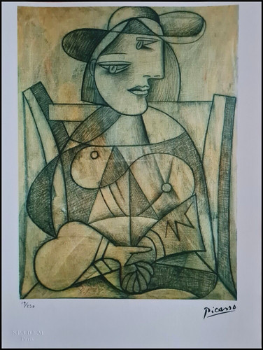 Pablo picasso donna - pablo, *