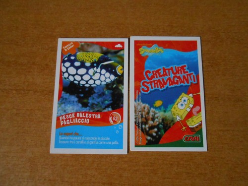 Figurina card spongebob crai - spongebob,