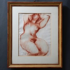 Frank Dobson Disegno a Sanguigna Firmato Anni ‘30