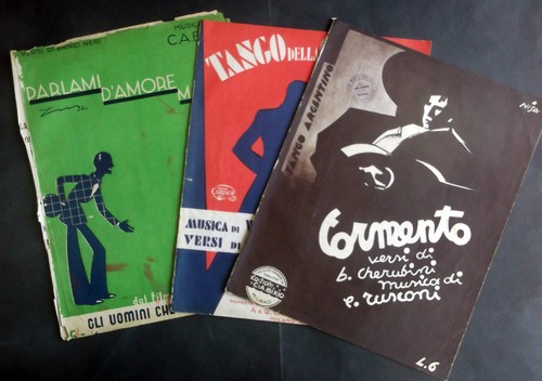 Spartiti epoca anni 30 - -,