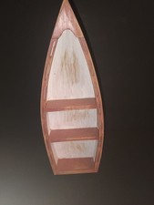 Wooden Boat Shelf Curio 3