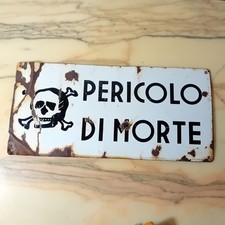 Insegna Tabella Smaltata