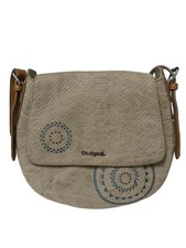 DESIGUAL Borsa a tracolla Donna Borsa bianco sporco stile casual