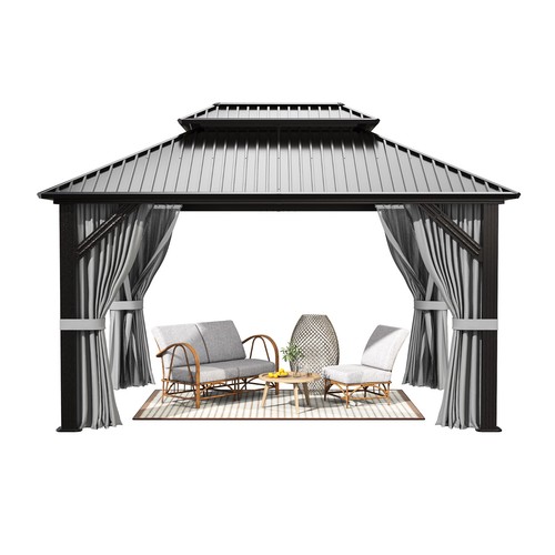 10x12 0utdoor hardtop gazebo