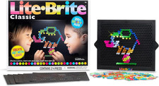 Basic Fun 2215 Lite-Brite Ultimate Classic, Tavolo Da Disegno Luminoso, Tavolo D
