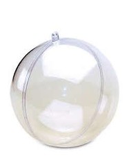 NATALE SFERA PLEXIGLASS con