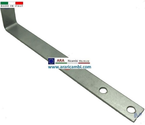 Leva inox ferma affilatoio - inox,