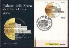 Italia 2011 Roma/Costruzione di marca Palazzo della Zecca Edificio Architettura MC