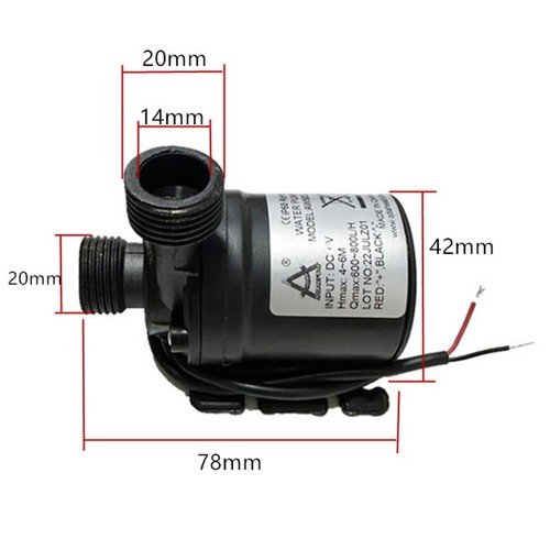 Pompa acqua 12v - 12v, 24v