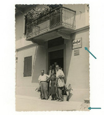 Olio FIAT Vecchia Foto Cartello Pubblicità Lubrificanti Motori Auto Cuneo 1951