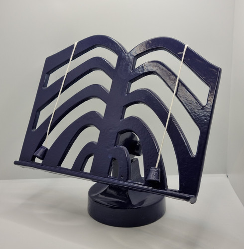 Cast iron book stand - iron, rare