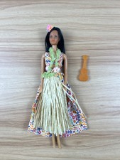 Vintage 1975 Barbie hawaiana Steffi Face Mattel #7470 bikini gonna e gonna erba