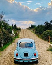  4 cerchi originali Volkswagen maggiolino - maggiolone  