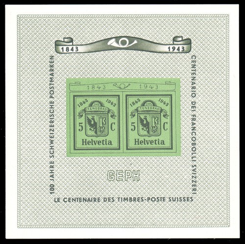 Svizzera mibl10 mnh - svizzera, #mibl10