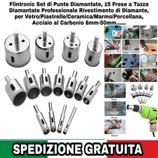 15 Frese a Tazza Diamantate