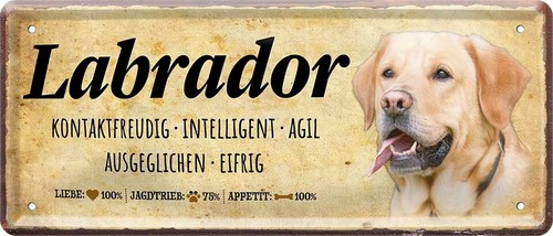 Targa latta labrador - ,