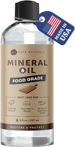 Olio minerale per tagliere