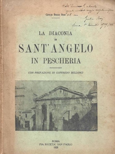 Diaconia sant angelo in - la, sant'angelo