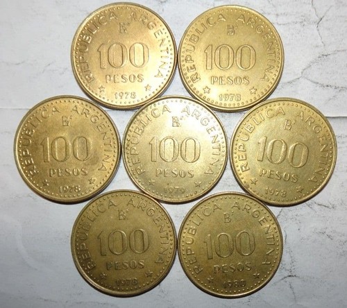 Monete argentina 100 pesos - argentina,