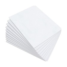 5 FOGLI di GOMMA EVA BIANCO