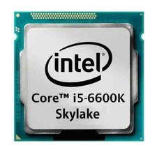 Intel core 6600k 3 - core, 3,50