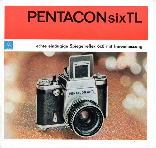 Brochure pentacon six - brochure, tl