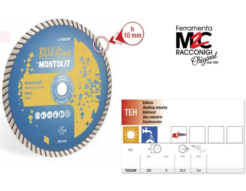 Disco diamantato montolit - disco,