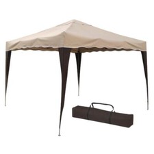 GAZEBO 3 X3 ALLUMINIO POLY BEIG+BORSA