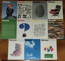 11 riviste DOMUS 756-766
