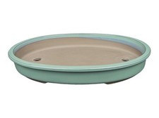 Vaso bonsai smaltato ovale 40