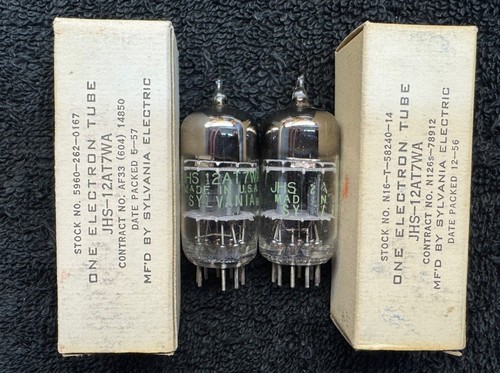 Tubi audio militari sylvania - militari,