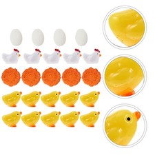  24 Pezzi Ornamento Pulcino