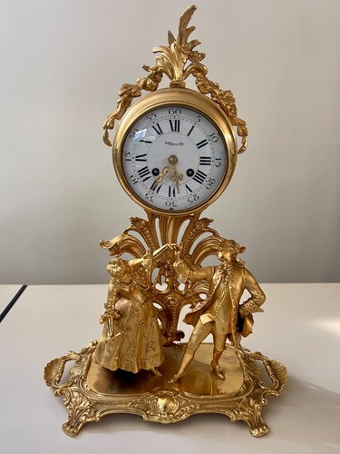 Orologio camino bronzo - in,