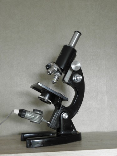 Antique microscope praha - microscope,