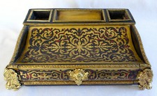 Grand encrier - marqueterie Boulle - époque Napoléon III